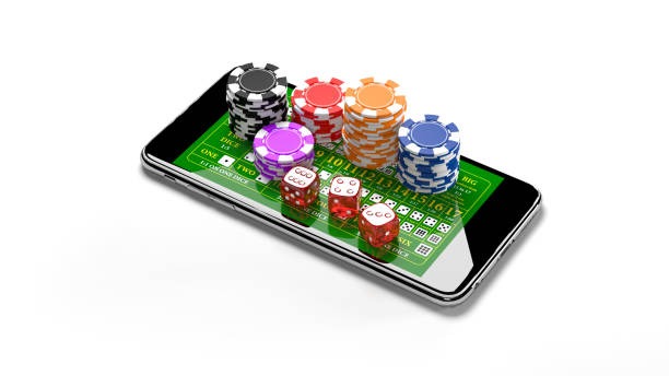 slot 2d poker app on mobile phone showing table view, player cards, and betting controls optimized for touch